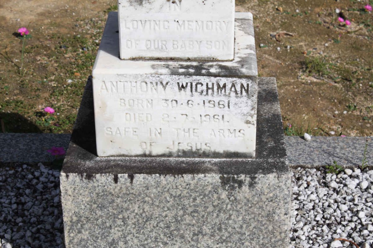 WICHMAN Anthony 1961-1961
