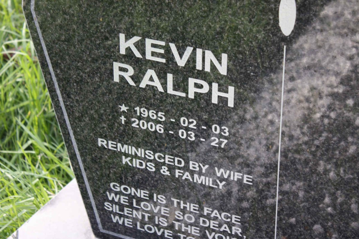 WICHMAN Kevin Ralph 1965-2006