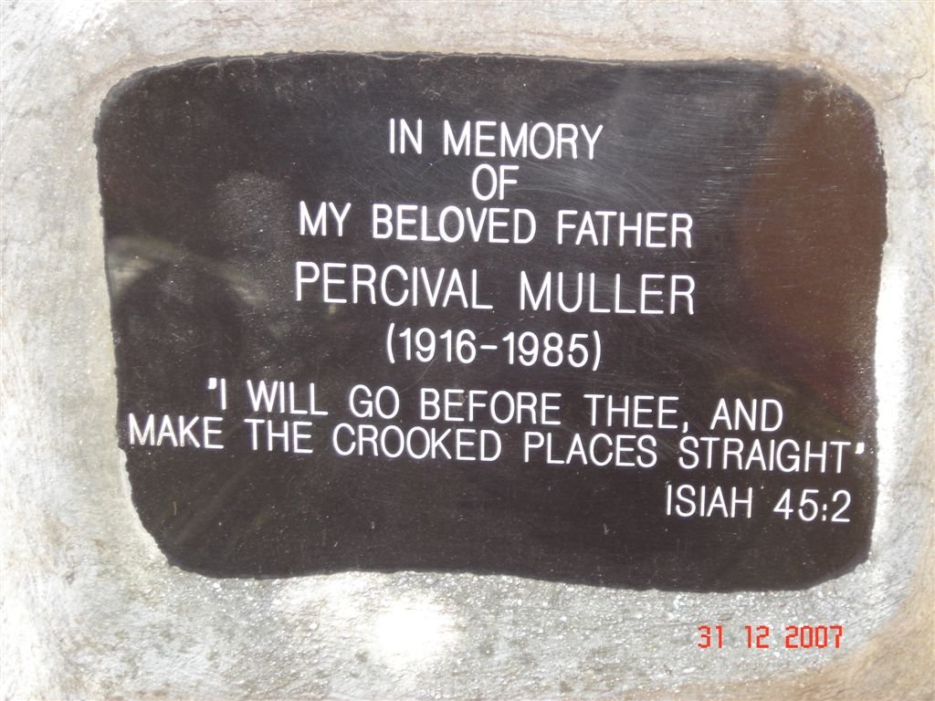 MULLER Percival 1916-1985