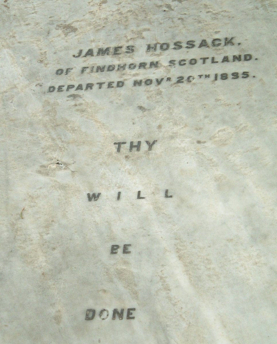 HOSSACK James -1885
