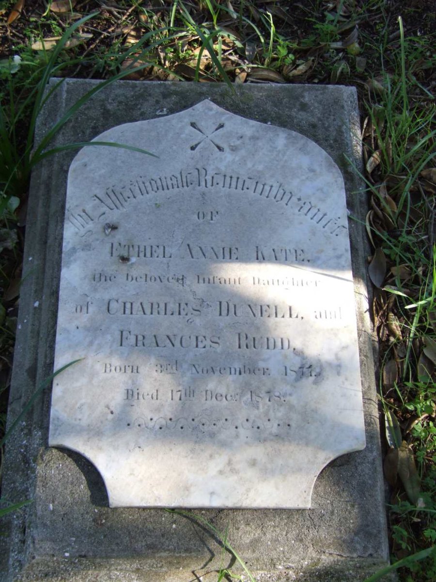 DUNELL Ethel Annie Kate 18??-1878
