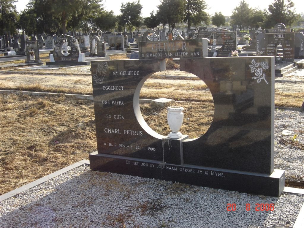 OLIVIER Charl Petrus 1927-1990