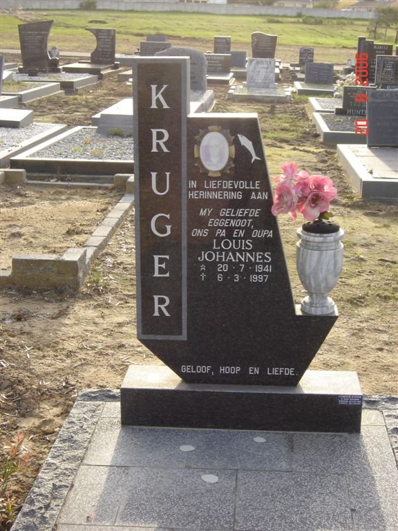 KRUGER Louis Johannes 1941-1997