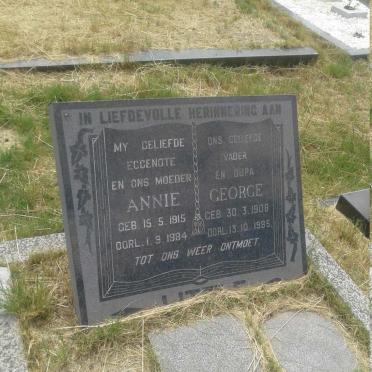 LITTLE George 1908-1985 & Annie 1915-1984