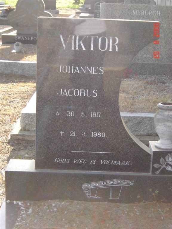 VIKTOR Johannes Jacobus 1917-1980