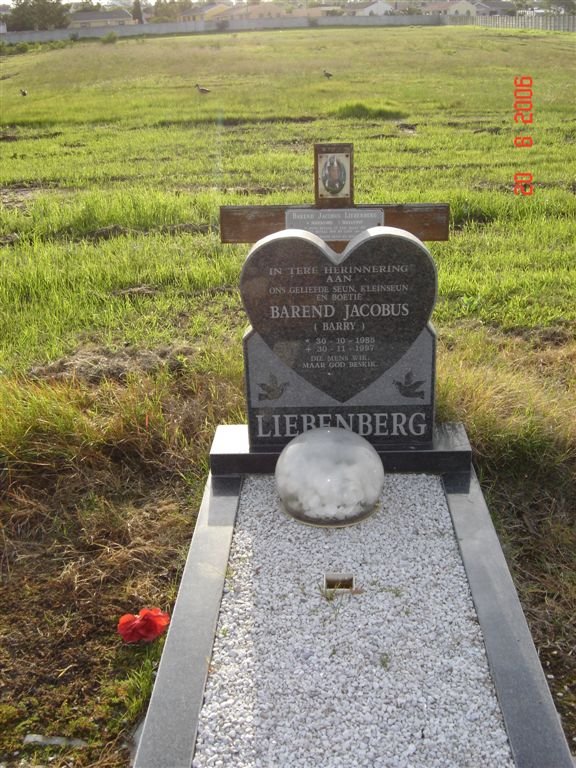LIEBENBERG Barend Jacobus 1985-1997