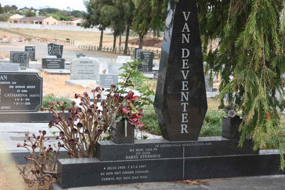 DEVENTER Sarel Stefanus, van 1936-1997
