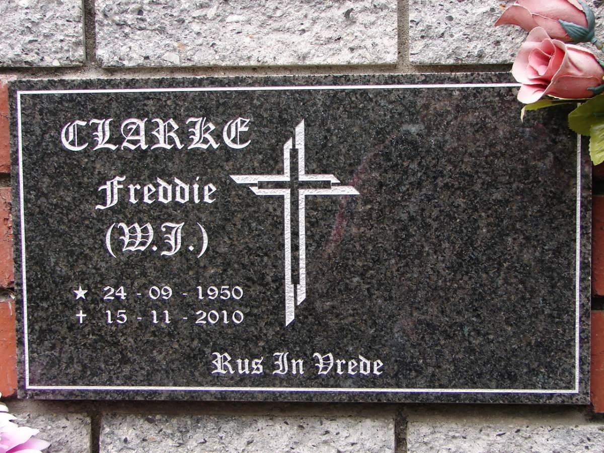 CLARKE W.J. 1950-2010