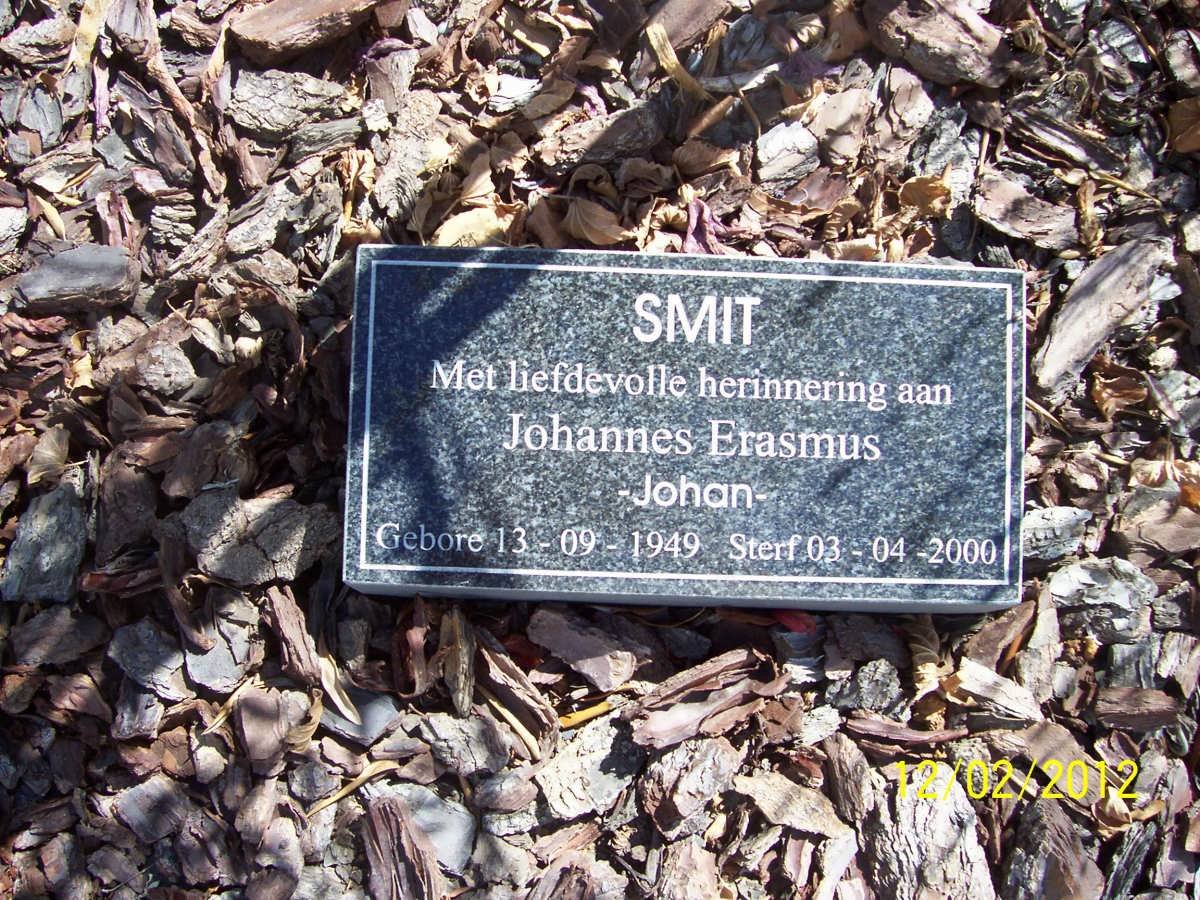 SMIT Johannes Erasmus 1949-2000