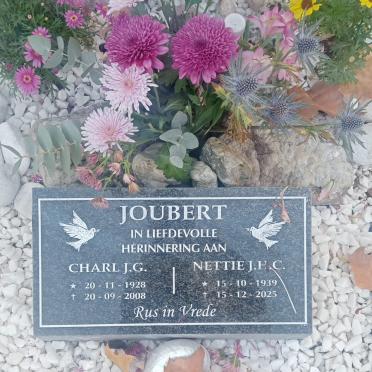 JOUBERT Charl J.G. 1928-2008 & J.H.C. 1939-2025
