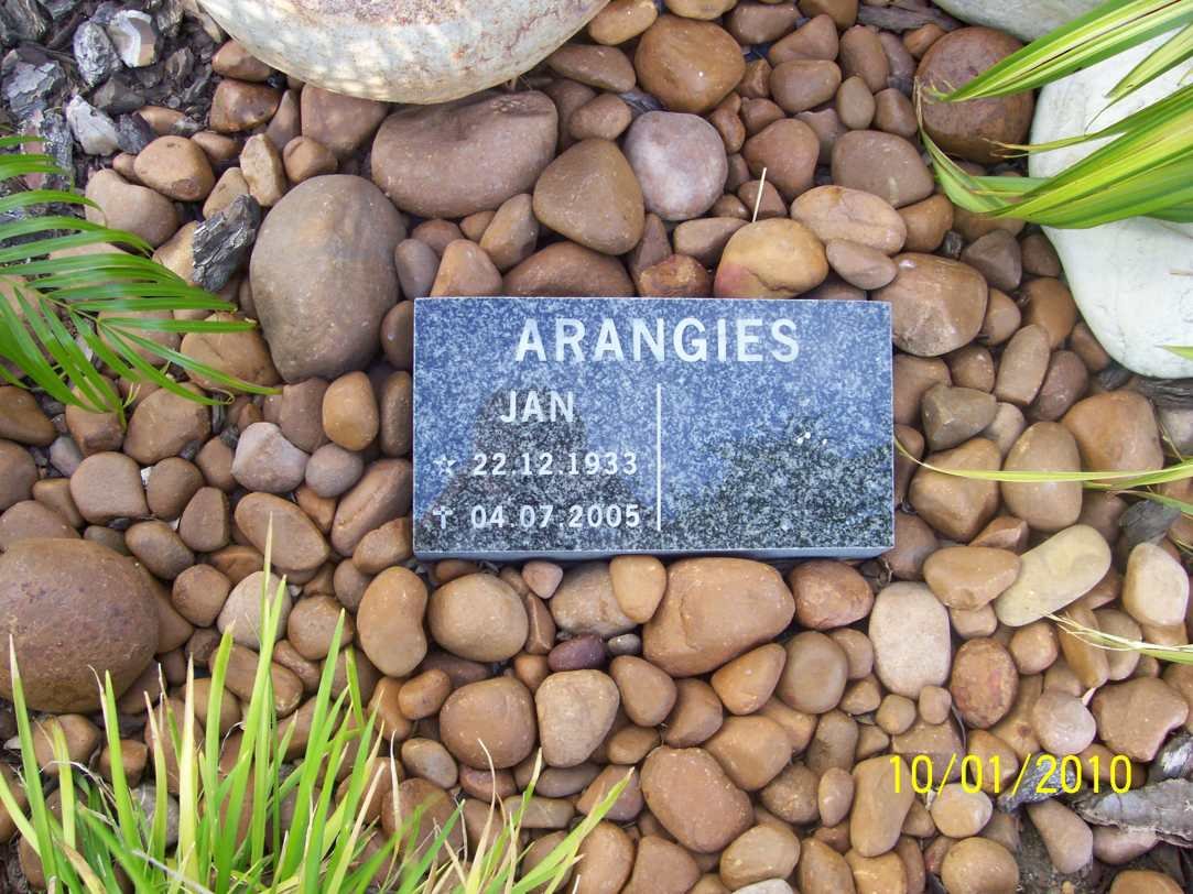 ARANGIES Jan 1933-2005
