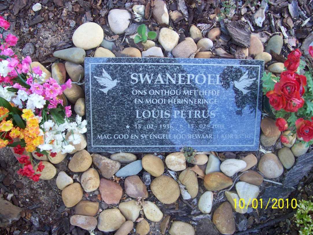 SWANEPOEL Louis Petrus 1936-2008