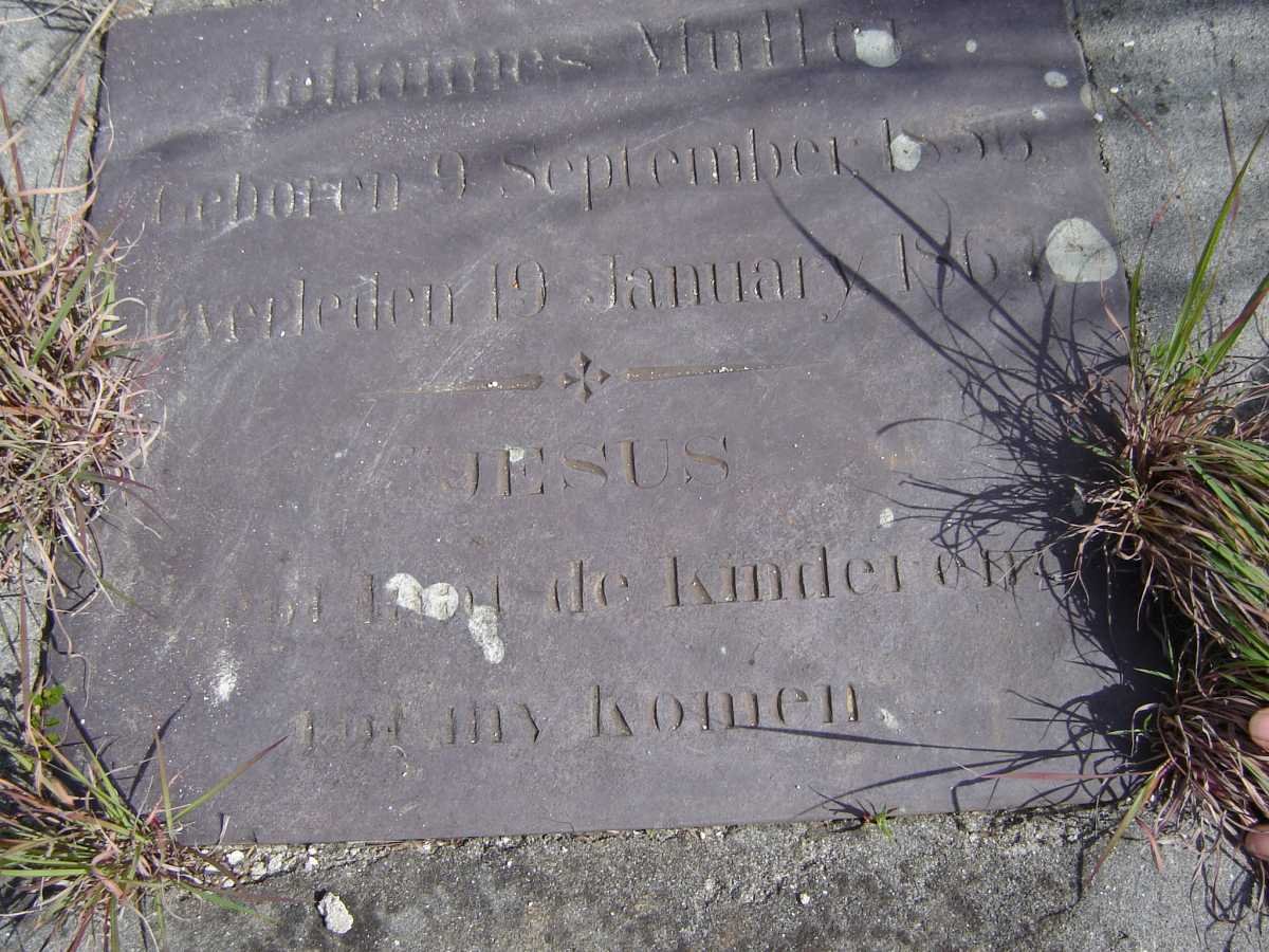 MULLER Johannes 1856-1867