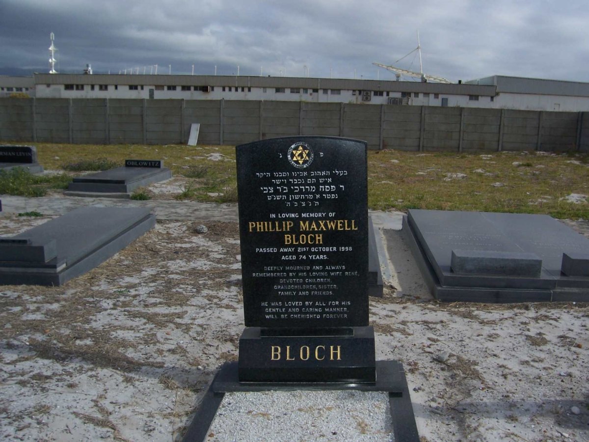 BLOCH Phillip Maxwell -1998
