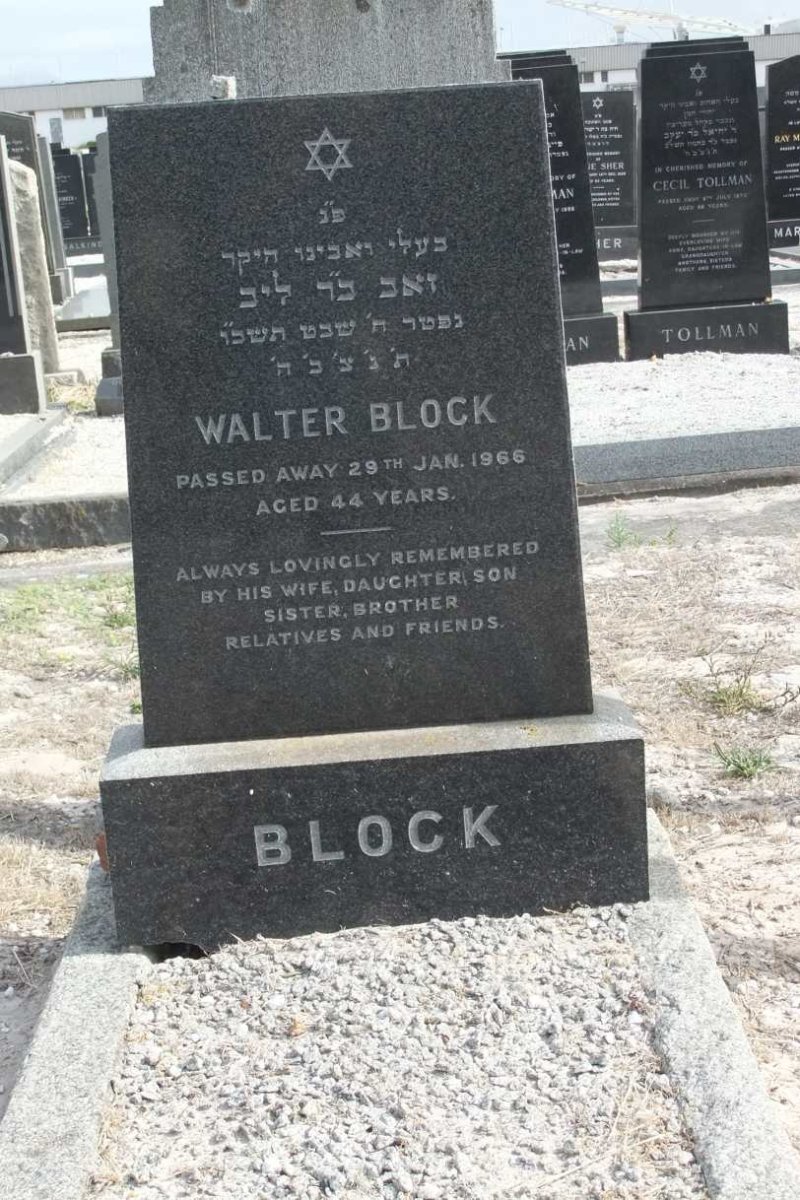 BLOCK Walter -1966