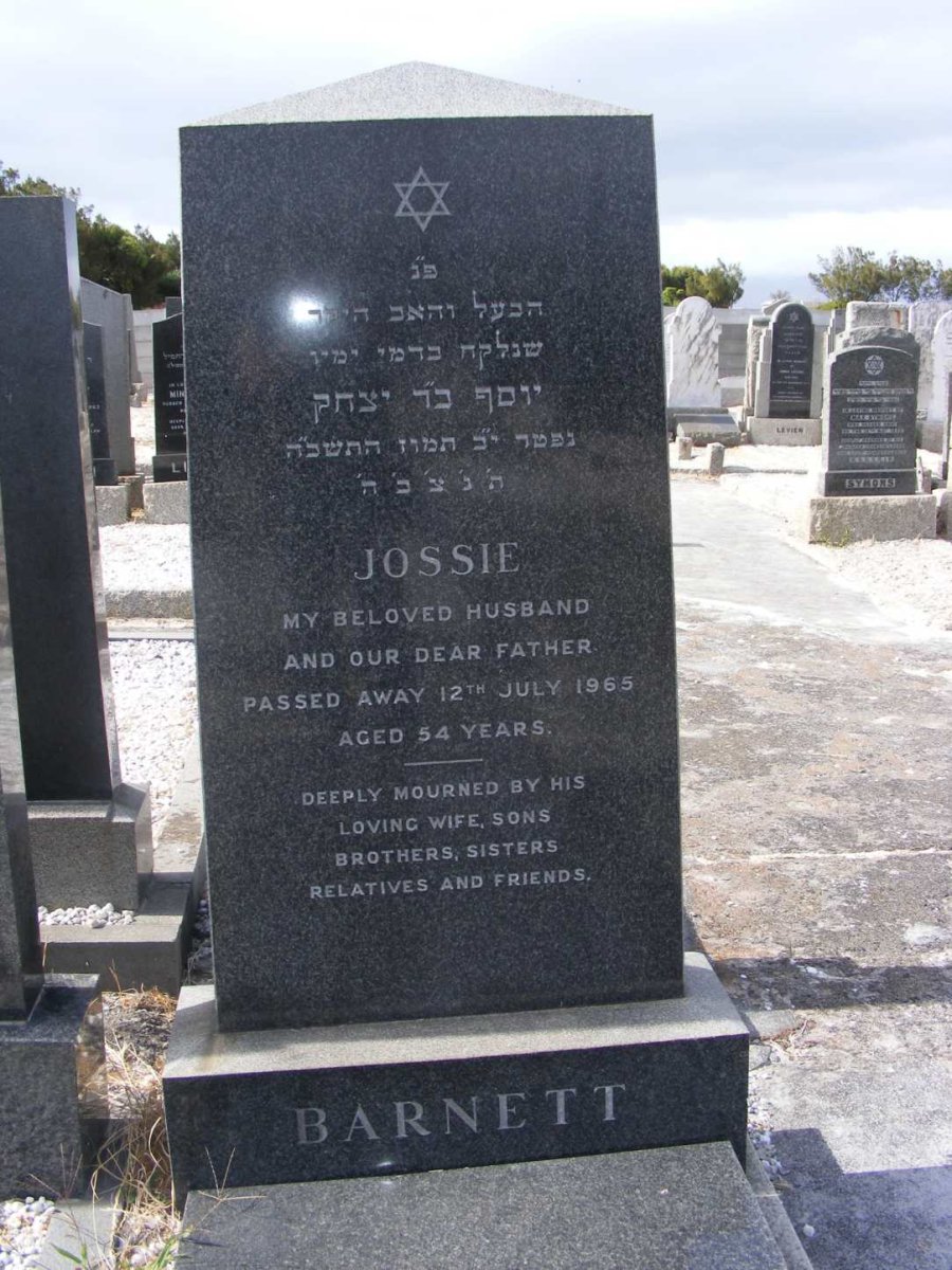 BARNETT Jossie -1965
