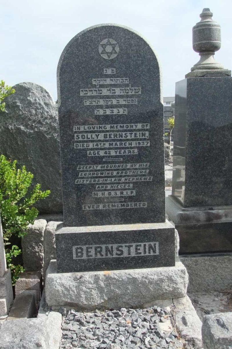BERNSTEIN Solly -1937