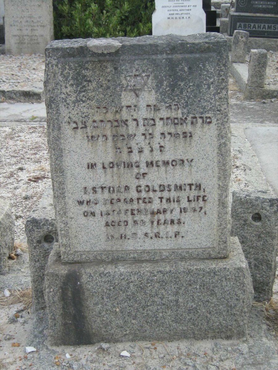 GOLDSMITH Esther -1947