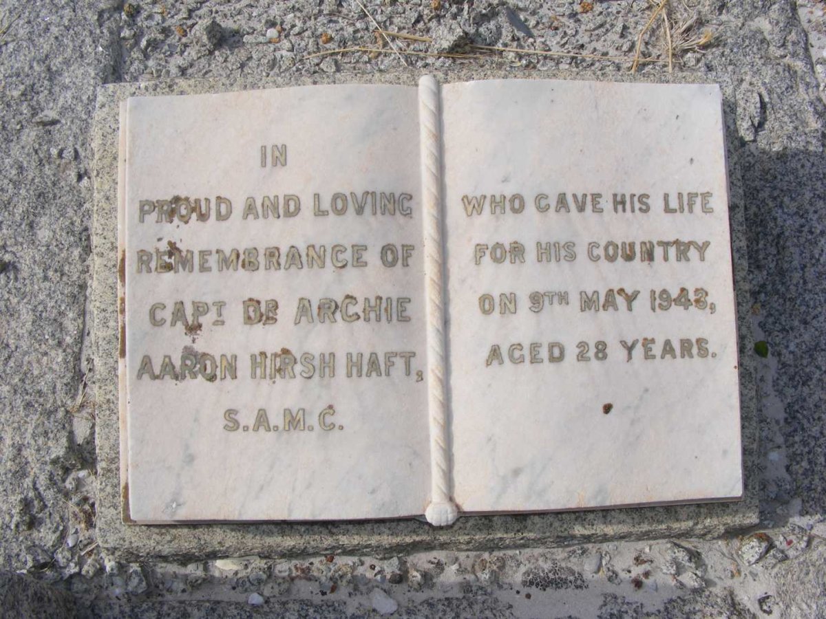 HAFT Archie Aaron Hirsh -1943