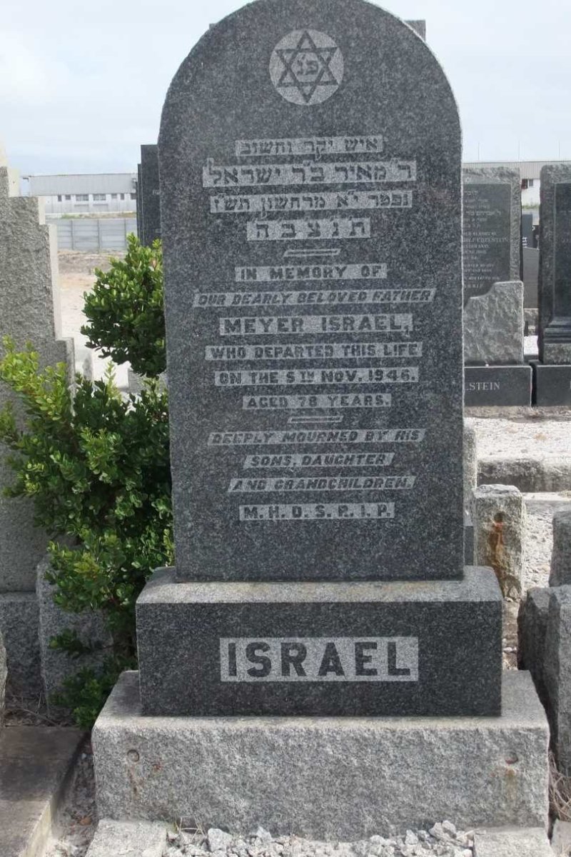 ISRAEL Meyer -1946