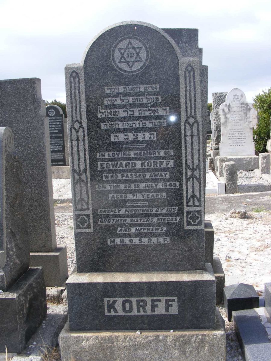 KORFF Edward -1948