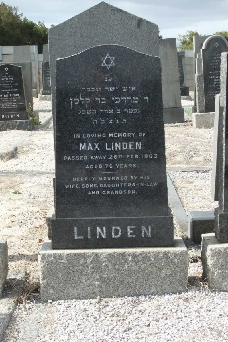 LINDEN Max -1963