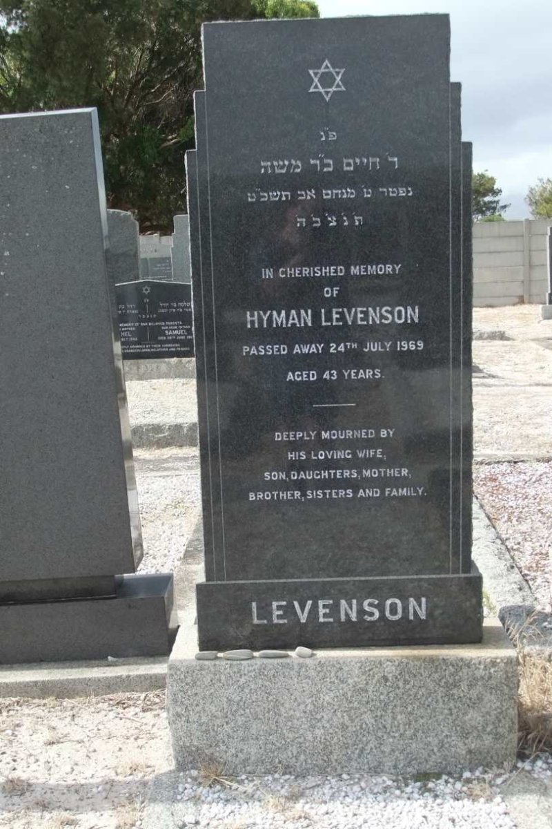 LEVENSON Hyman -1969