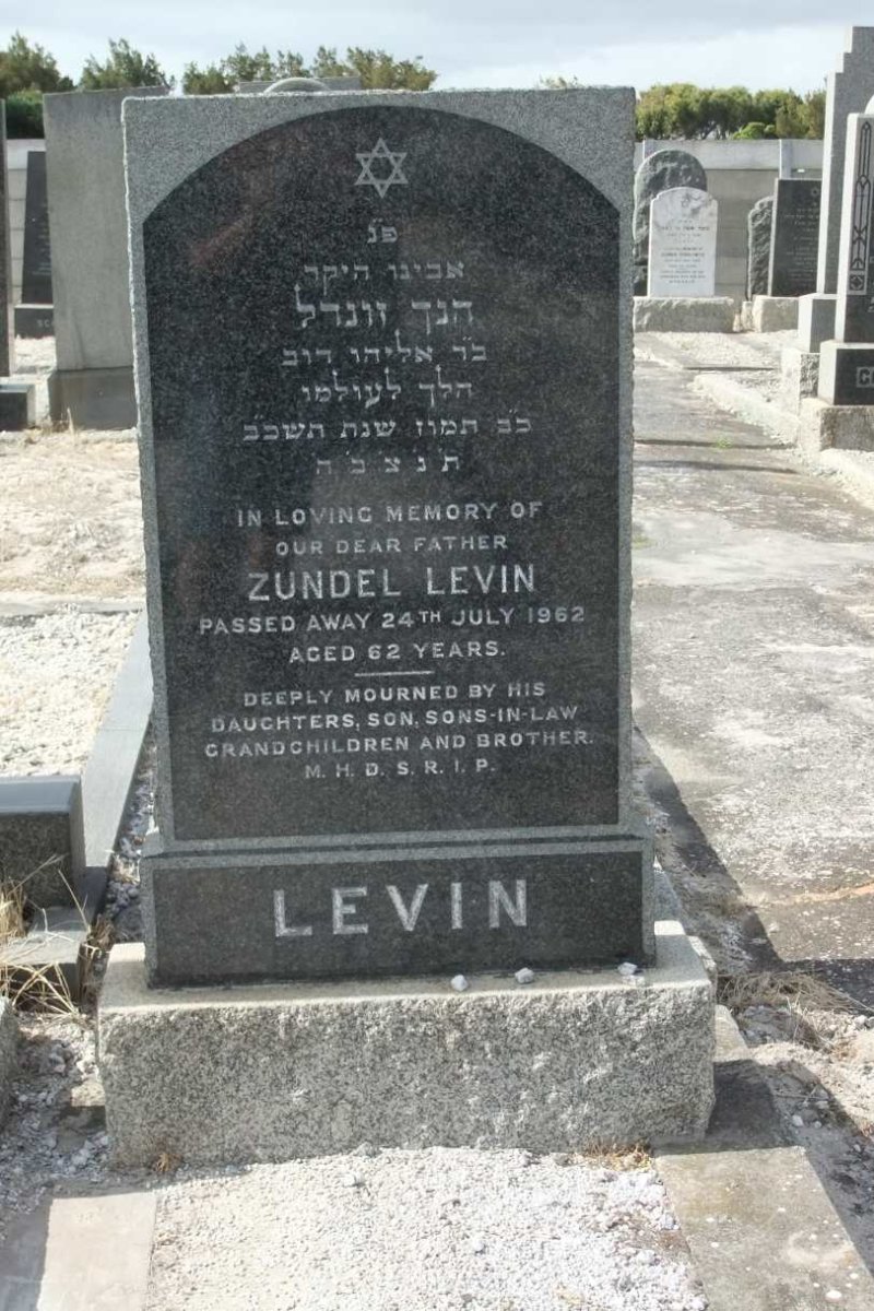 LEVIN Zundel -1962