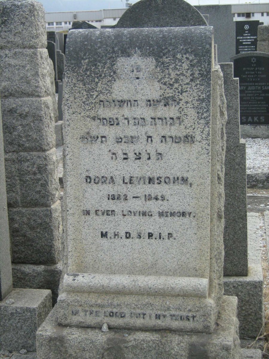 LEVINSOHN Dora 1882-1949