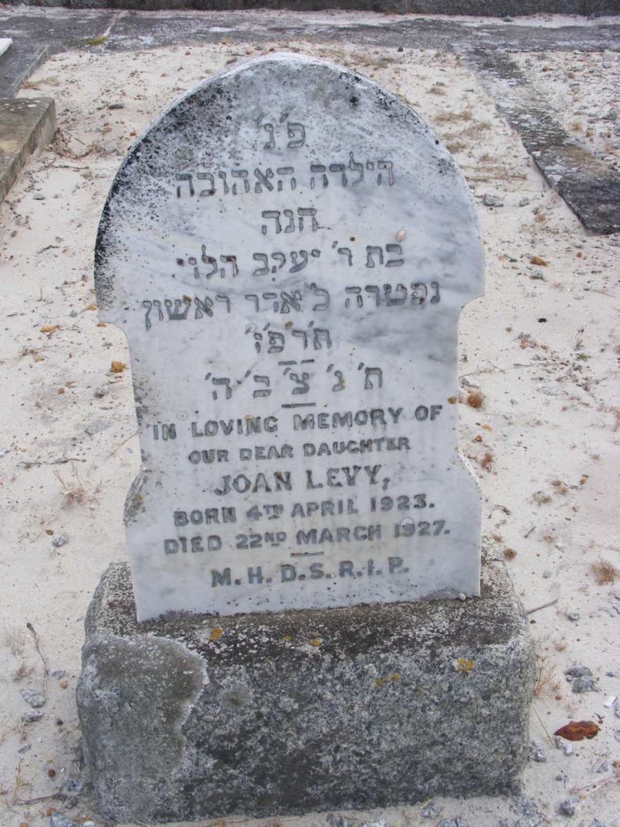 LEVY Joan 1923-1927
