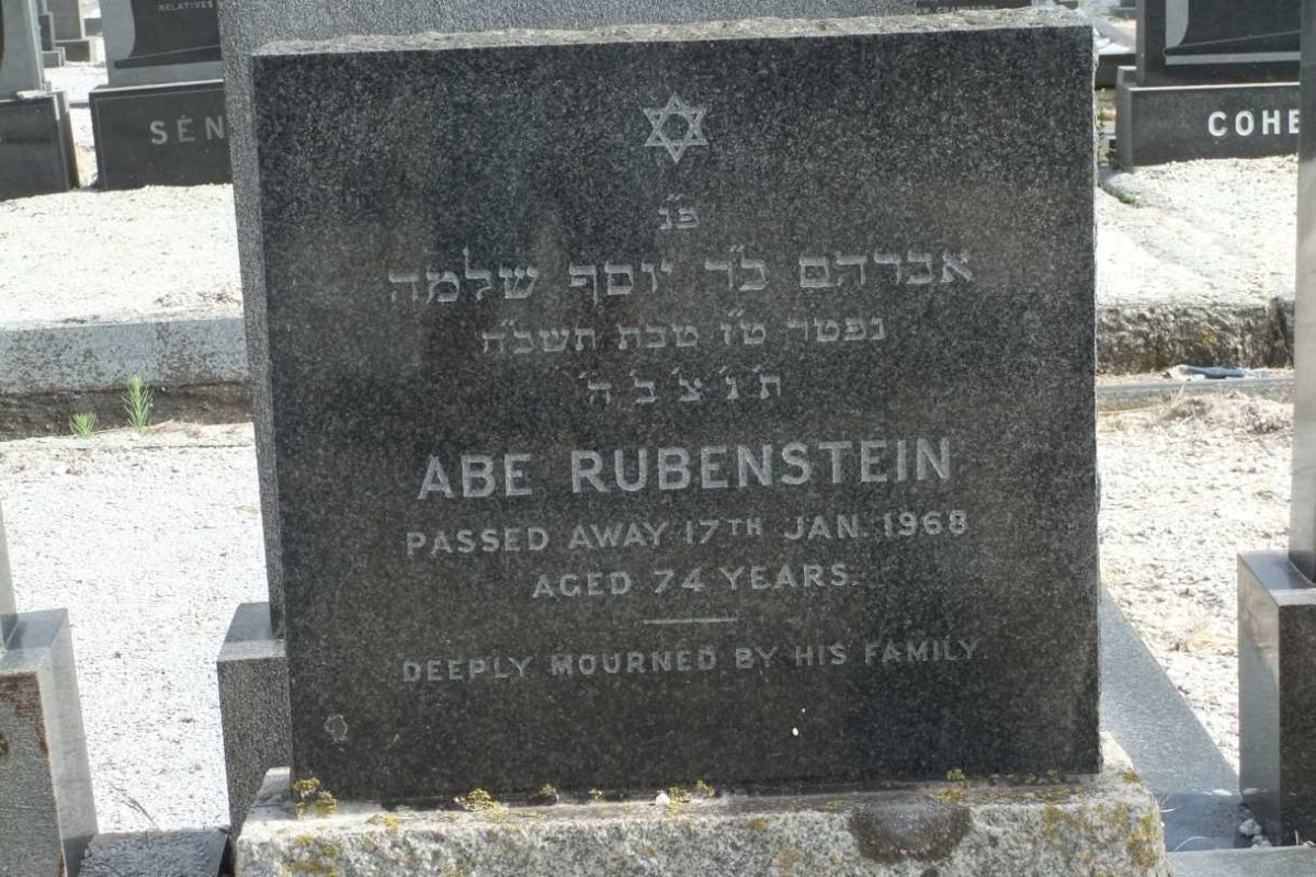 RUBENSTEIN Abe -1968