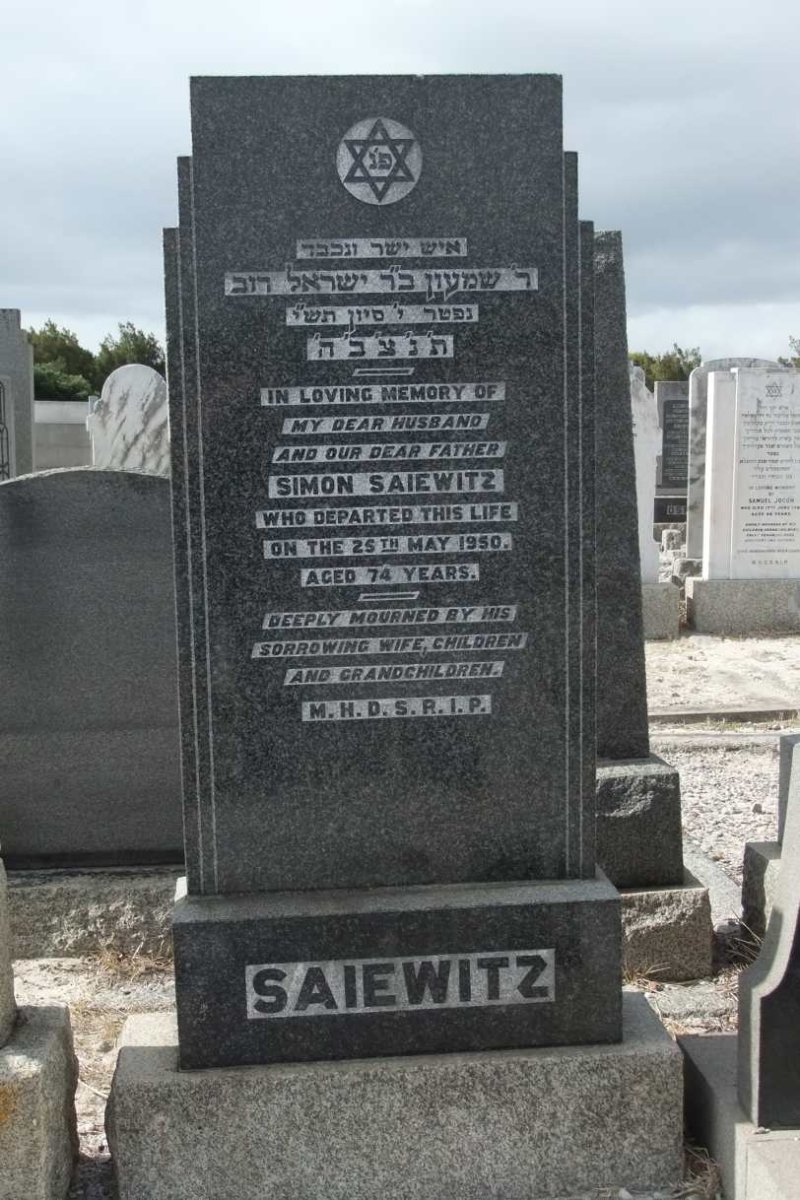 SAIEWITZ Simon -1950