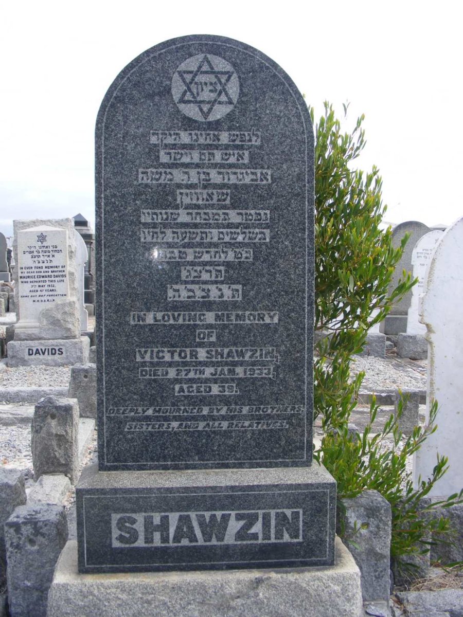 SHAWZIN Victor -1933