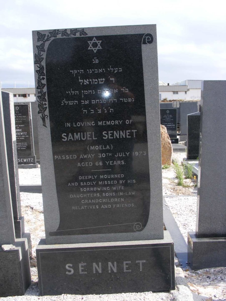 SENNET Samuel -1973