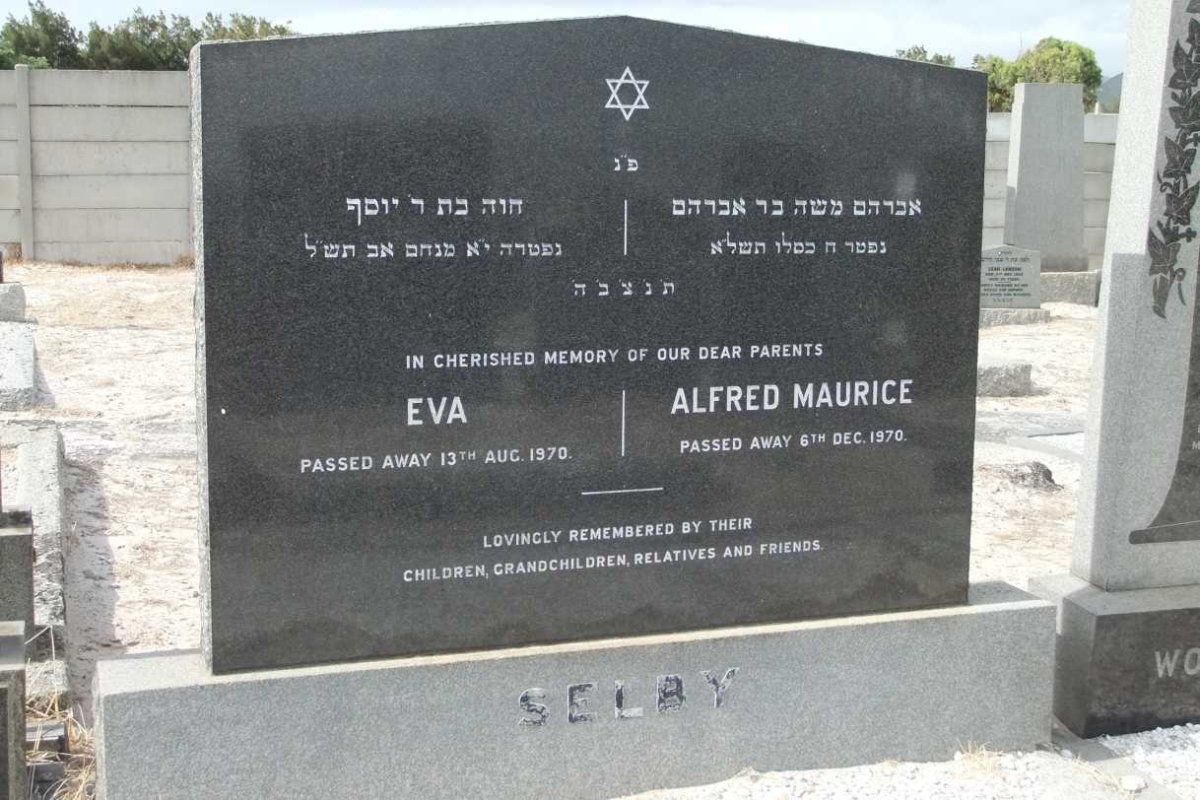 SELBY Alfred Maurice -1970 &amp; Eva -1970