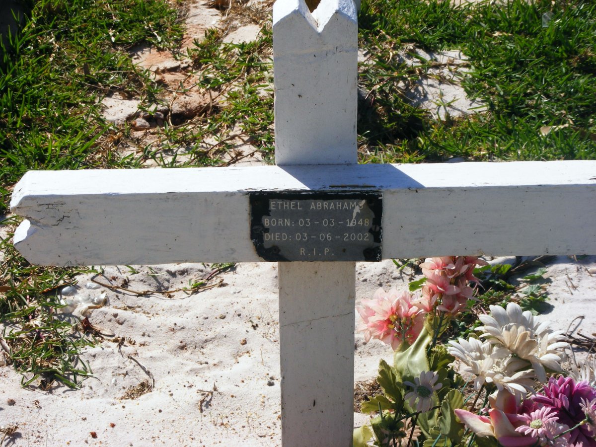 ABRAHAMS Ethel 1948-2002