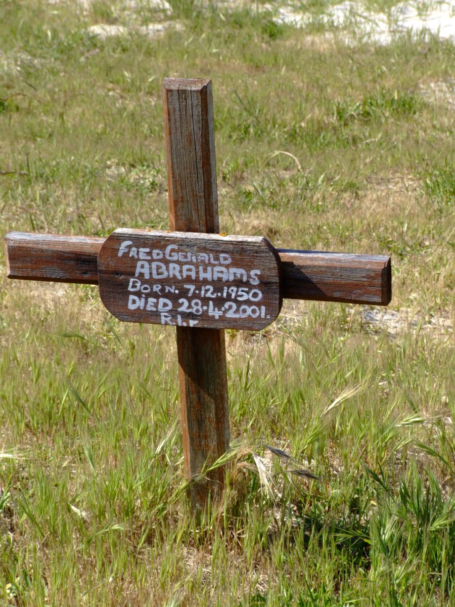 ABRAHAMS Fred Gerald 1950-2001