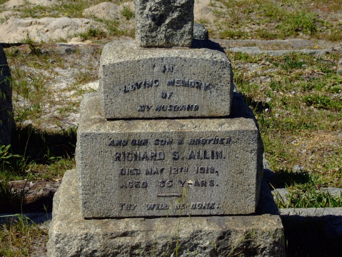 ALLIN Richard S. -1919