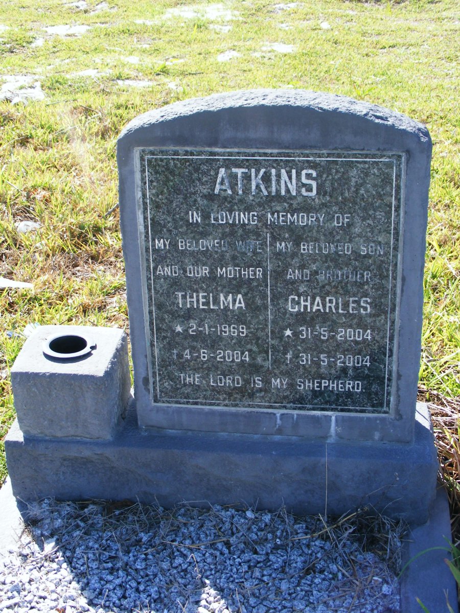 ATKINS Thelma 1969-2004 :: ATKINS Charles 2004-2004