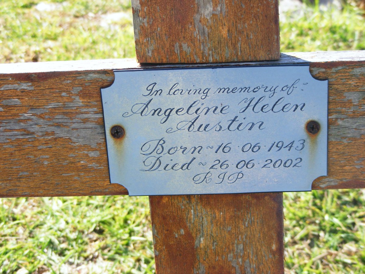 AUSTIN Angeline Helen 1943-2002