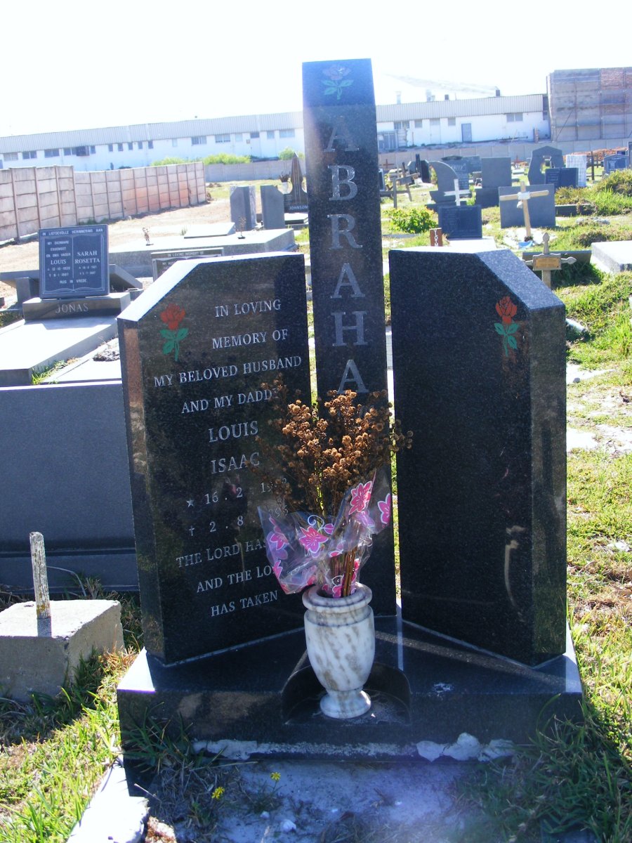 ABRAHAMS Louis Isaac 1948-1996