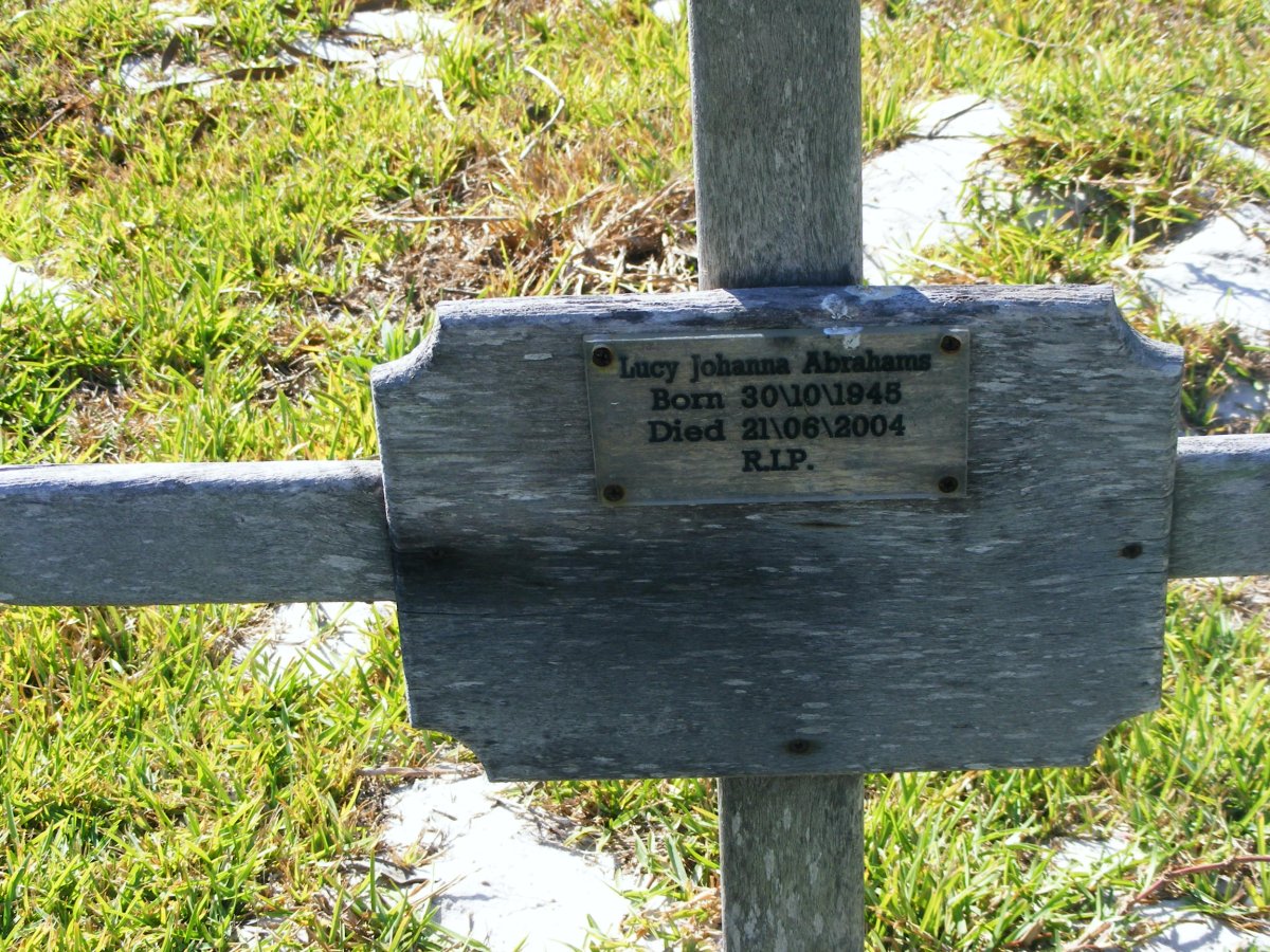 ABRAHAMS Lucy Johanna 1945-2004