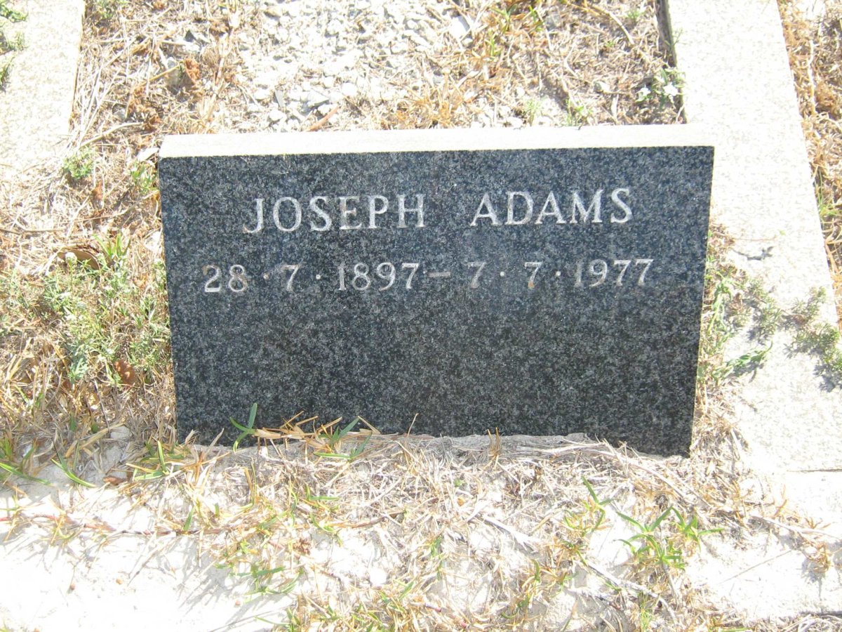 ADAMS Joseph 1897-1977