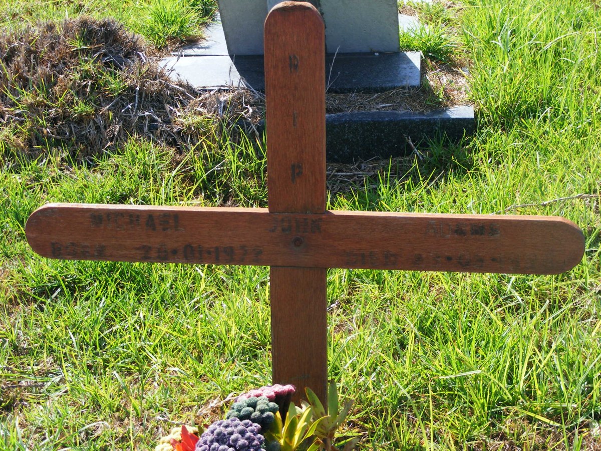 ADAMS Michael John 1972-1998