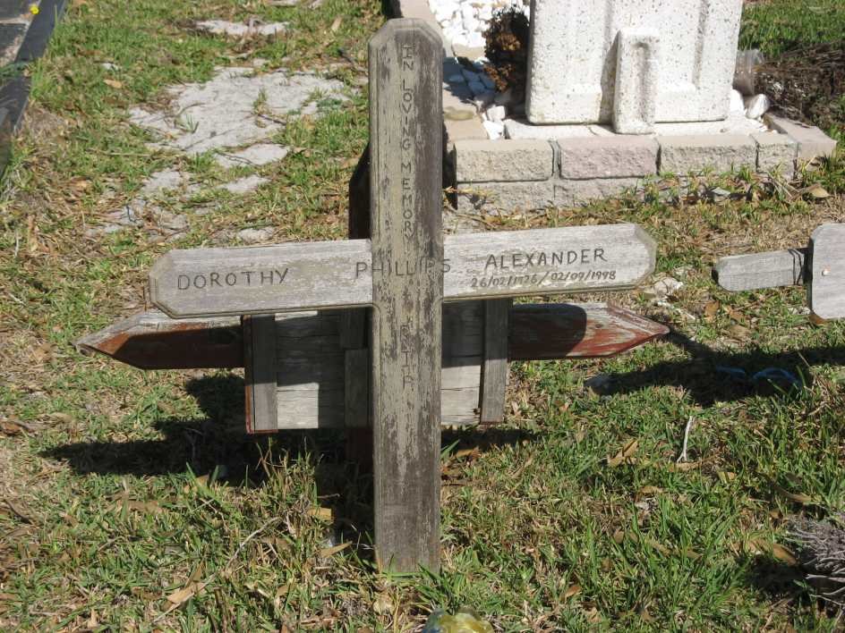 ALEXANDER Dorothy nee PHILIPS 1926-1998