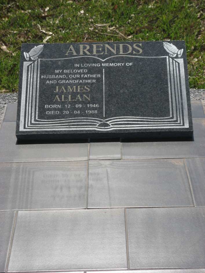 ARENDS James Allan 1946-1988