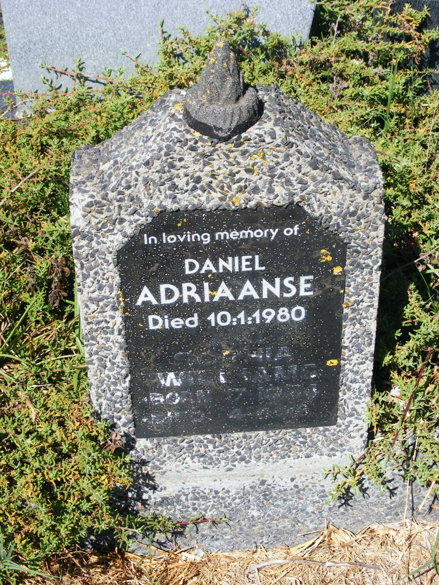ADRIAANSE Daniel -1980 :: WILLIAMS Sophia