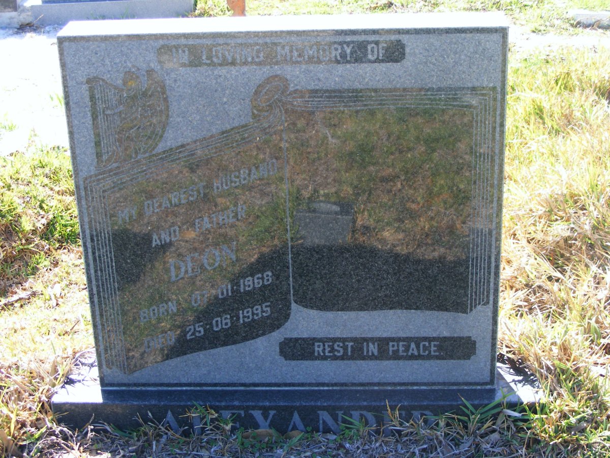 ALEXANDER Deon 1968-1995