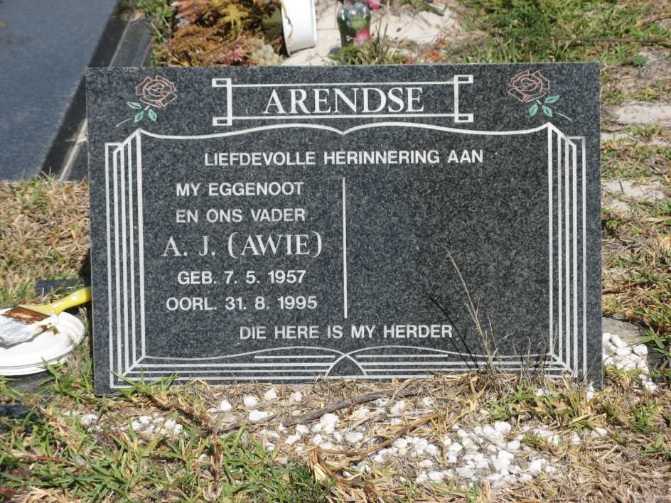 ARENDSE A.J. 1957-1995