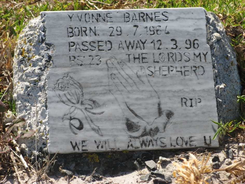 BARNES Yvonne 1964-1996